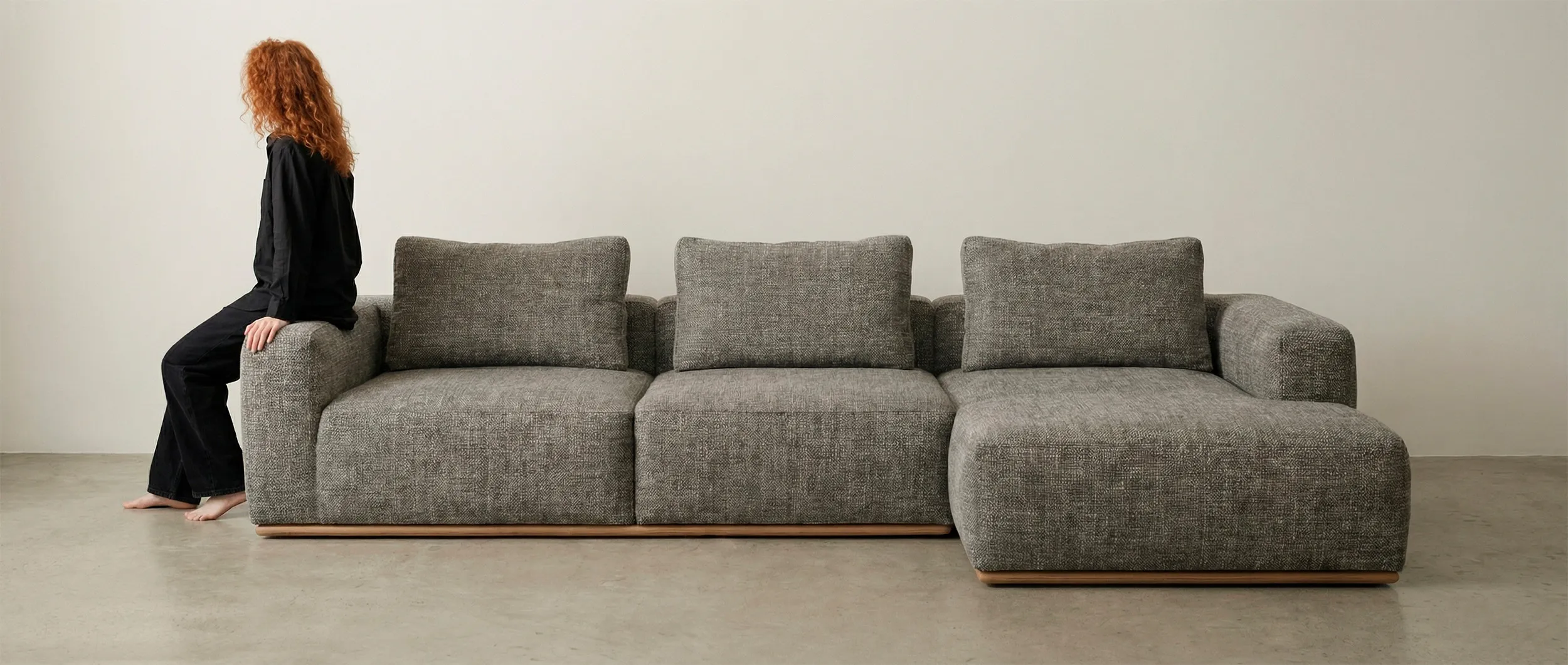 Модульный диван СПЕШЛ в шенилле